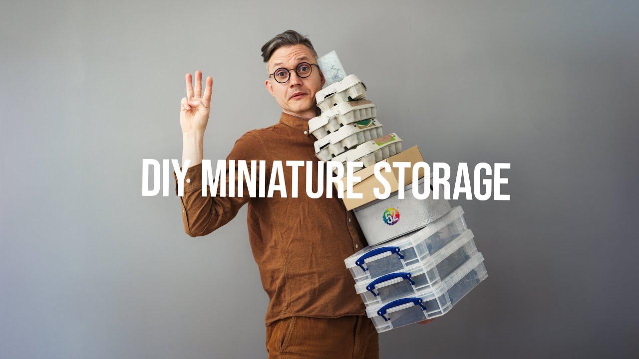 3 best ways to Transport & Store miniatures for Cheap