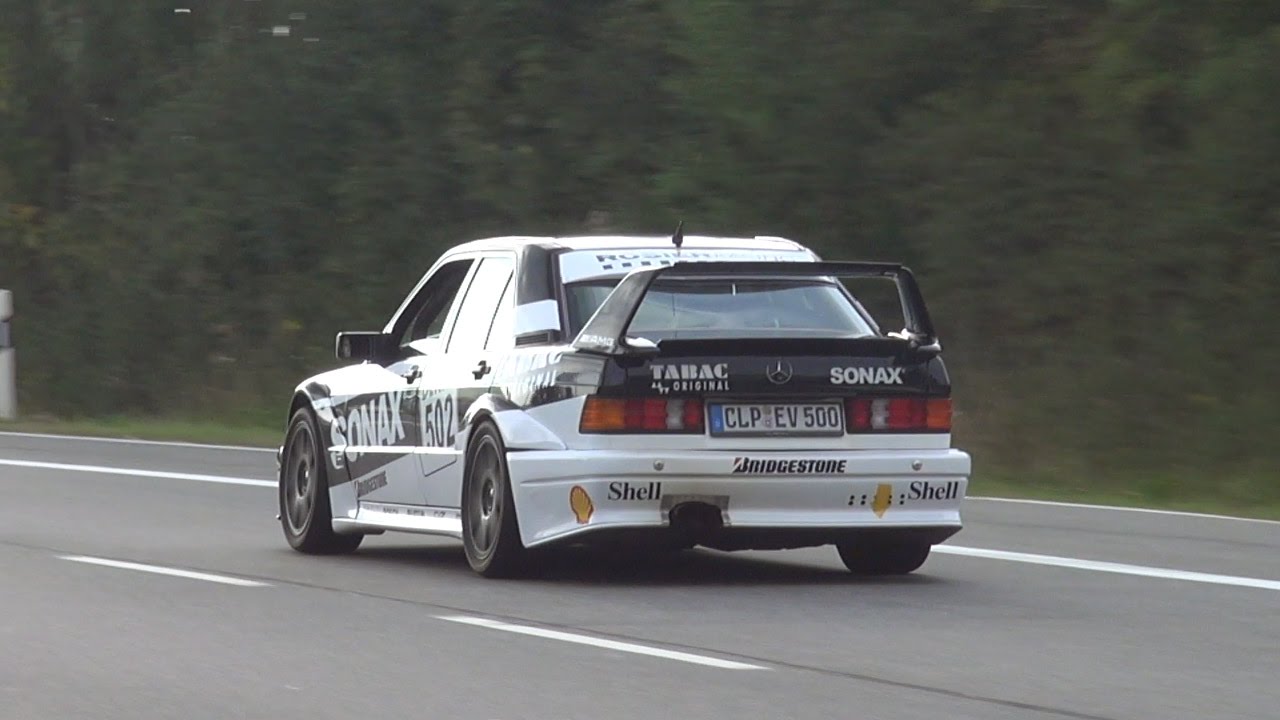 Mercedes-Benz 190E 2.5 16V EVO II - In action on the N&uuml;rburgring!