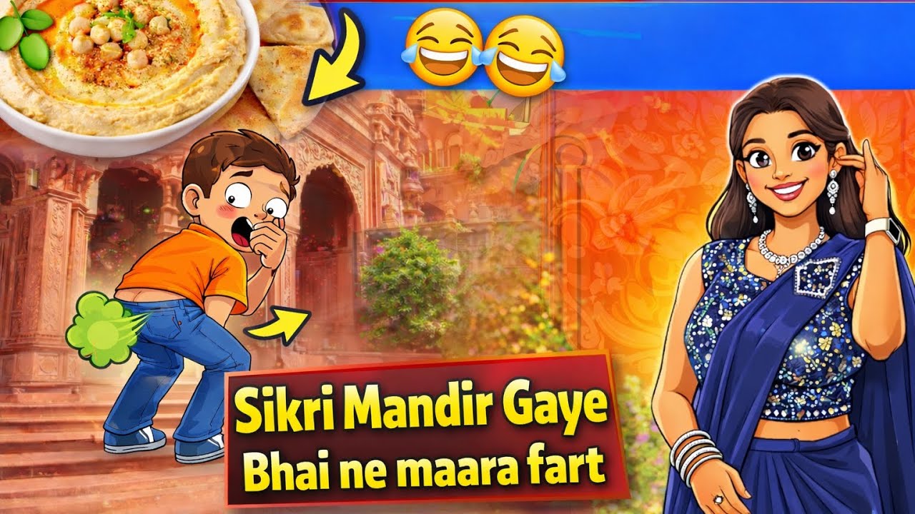 Sikri Mandir Gaye 😇 | Hummus & Pita Banai 😋 | Bhai ne maara fart 