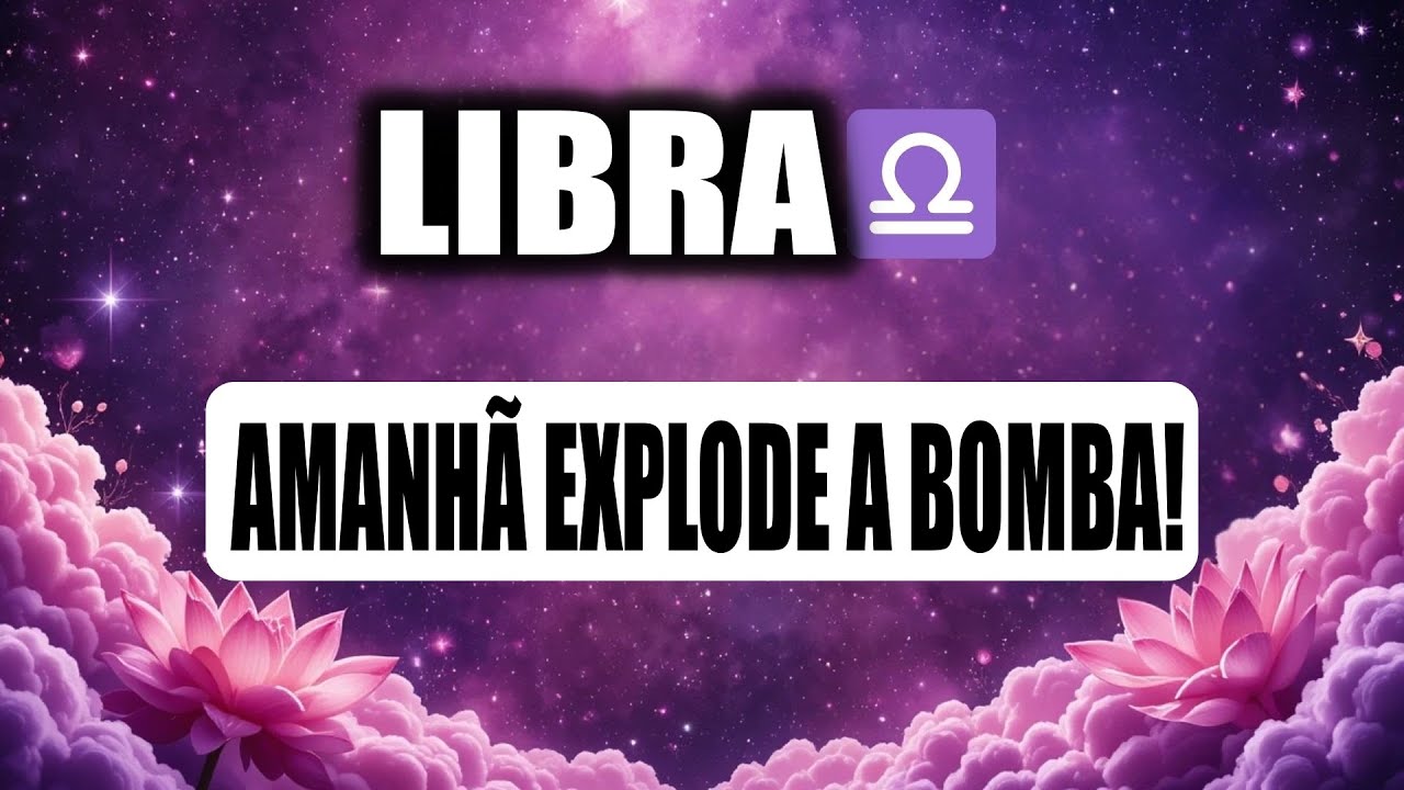 LIBRA ♎ AMANHÃ A VENDA CAIRÁ DOS SEUS OLHOS! 🚫💔 ELES ESCONDERAM ISSO DE VOCÊ E NÃO HÁ VOLTA