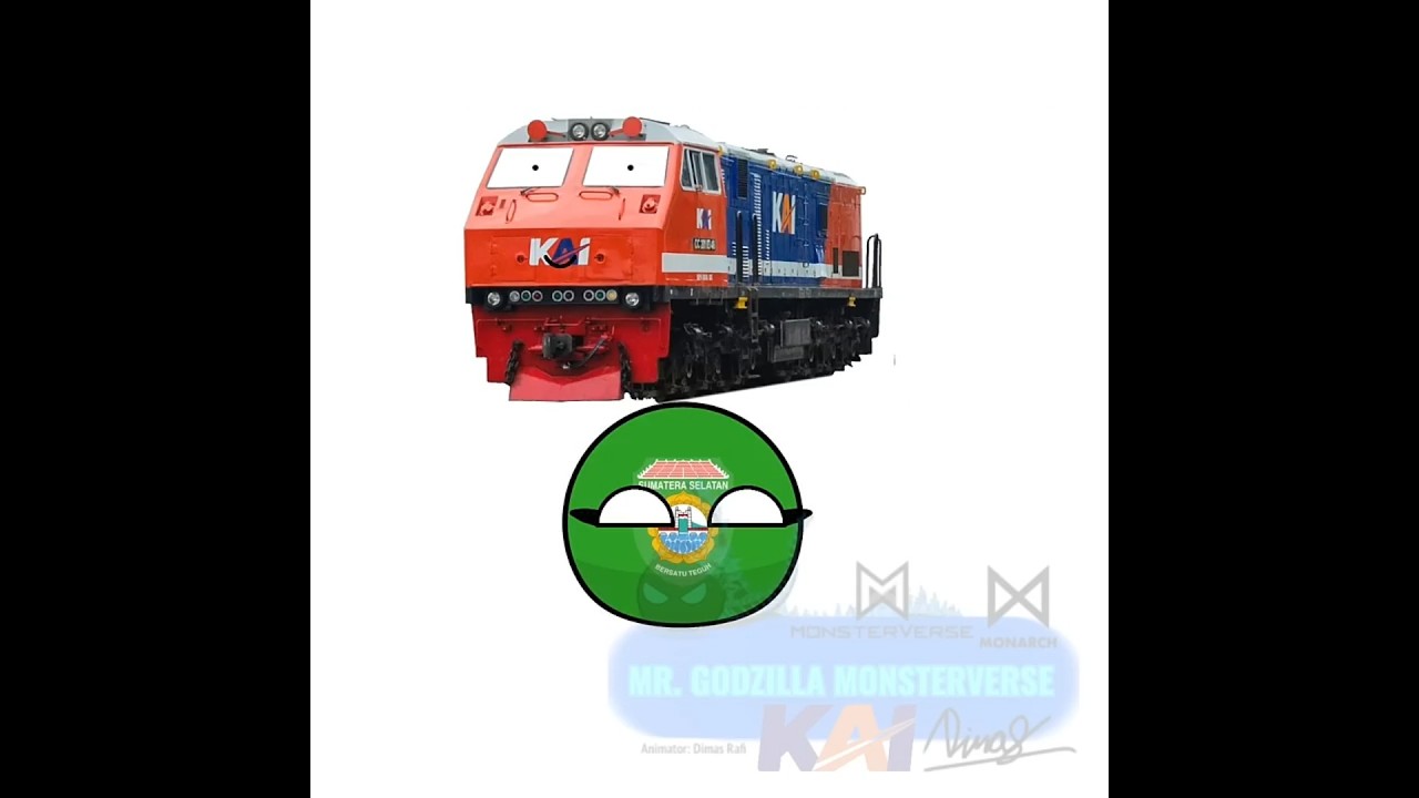 Bawa Lokomotif🗿#countryballs #ptkai #keretaapiindonesia #cc201 #cc203