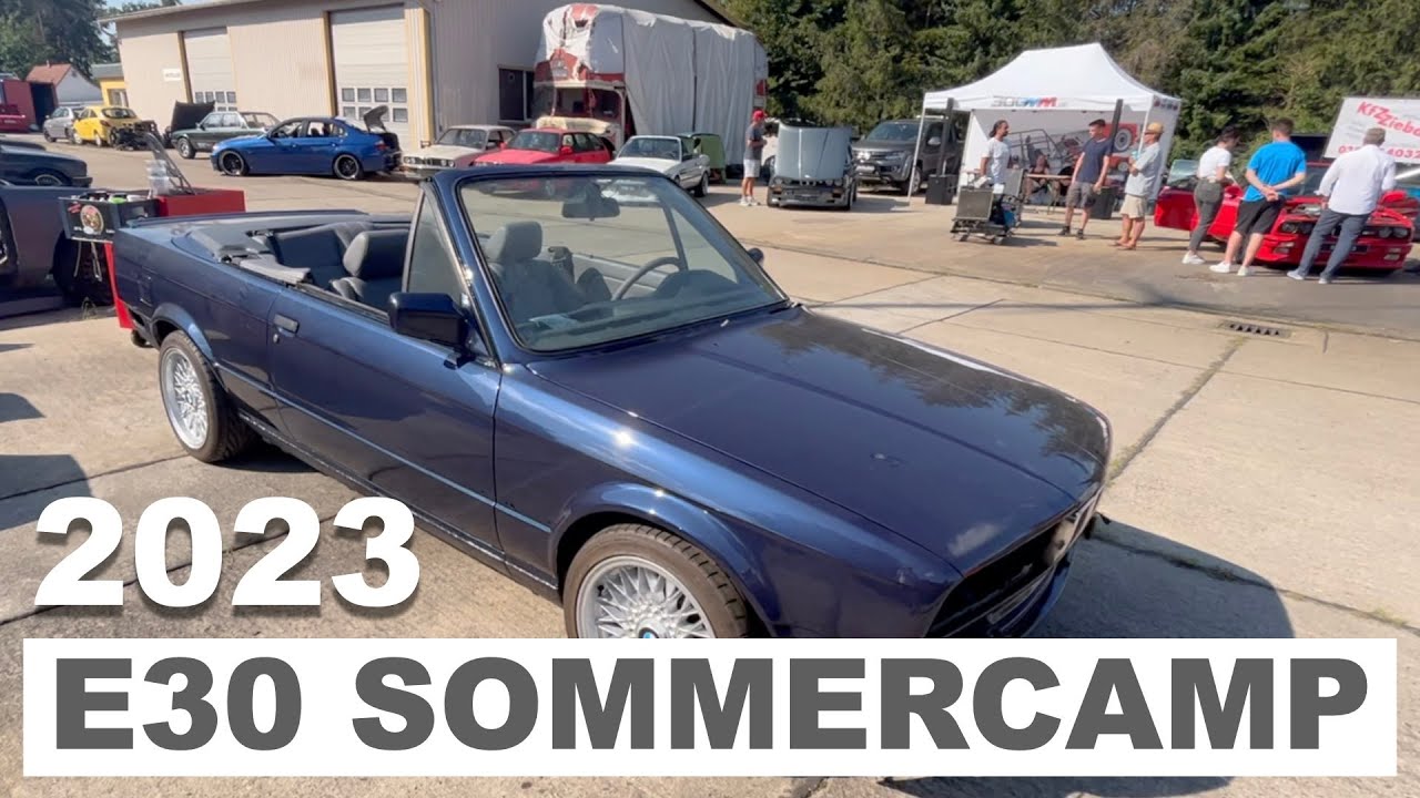 E30 Sommercamp 2023 - Aftermovie - BMW V8, V10, V12, S14, M88 Turbo, Kerscher Kit, M4 CS, ALPINA ...