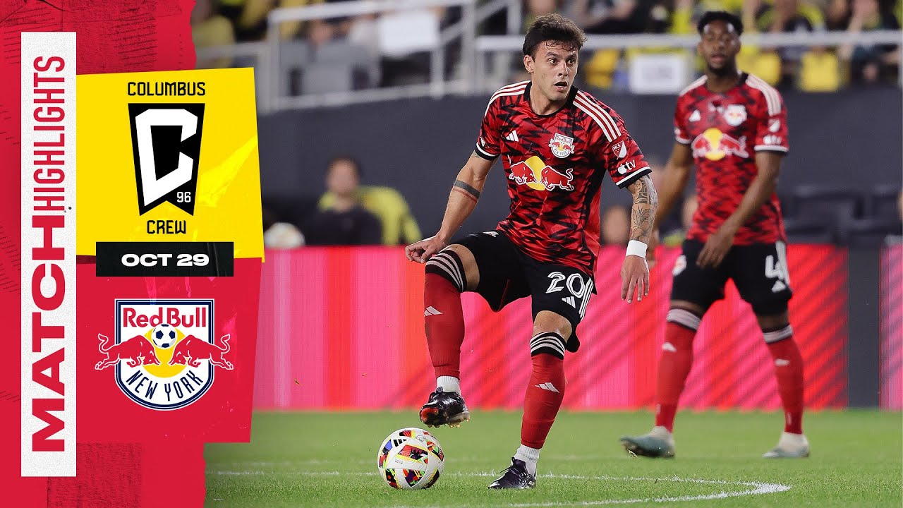 MLS Highlights: New York Red Bulls Top Columbus Crew | October 29, 2024