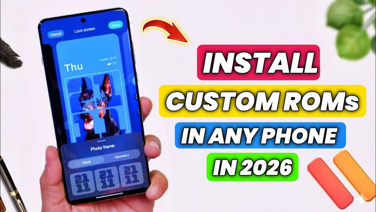 Install Custom ROMs Without Root!