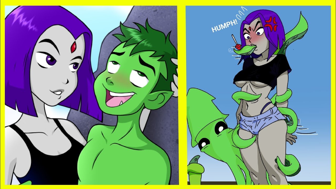 Raven y Chico Bestia tienen Diferencias - Comic Teen Titans