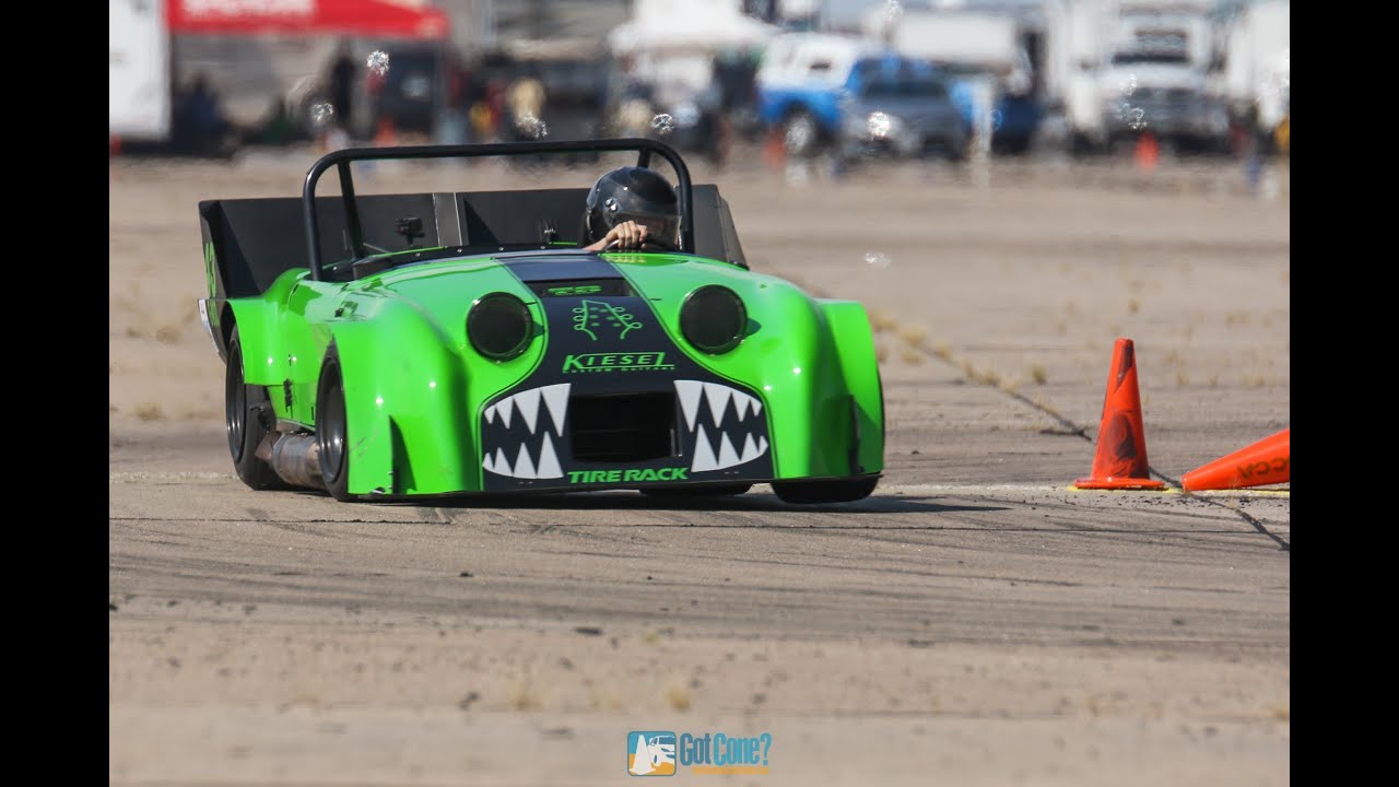 Jeff Kiesel SCCA Solo Nationals 2019 13B Rotary Turbo EMod East course 58.197