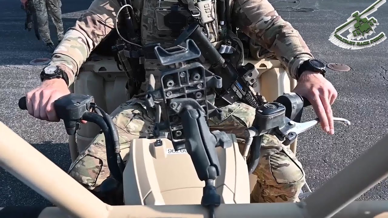 U.S. Airforce Planes Transport Special Forces ATV's like in Delta Force Movies
