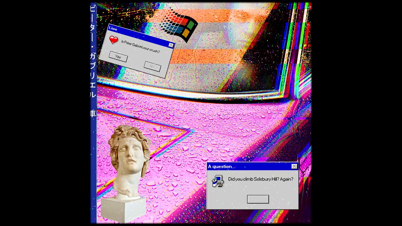 Peter Gabriel - Solsbury Hill. Vaporwave (slowed down)