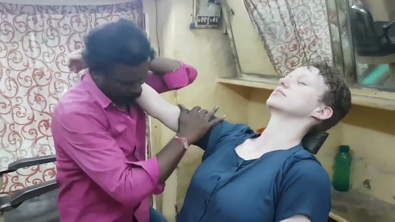 ARCHIVE | ASMR Massage | Australian Woman Visits Cosmic Baba | Baba Sen #asmr