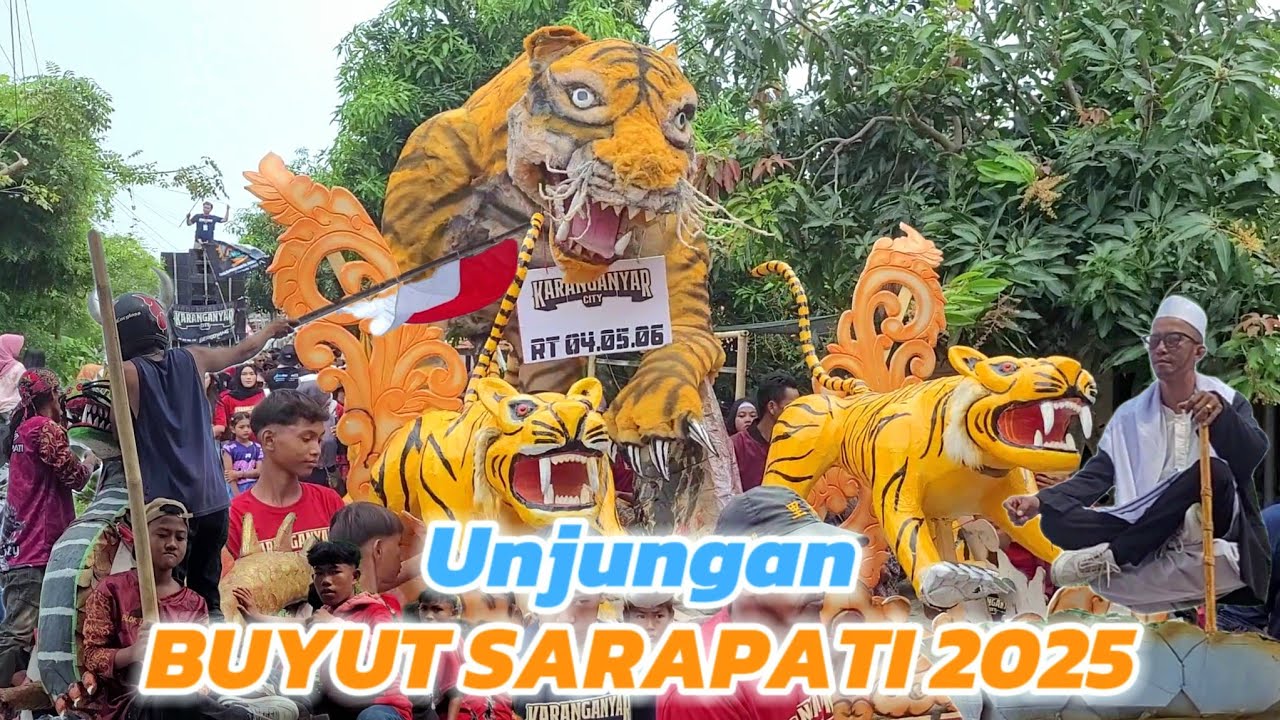 Arak arakan UNJUNGAN BUYUT SARAPATI 2025 | Karanganyar Pasekan Indramayu