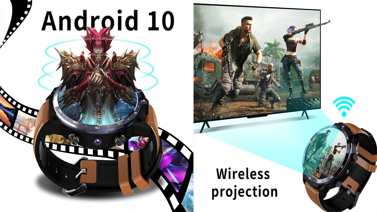 LEMFO LEM12 PRO Smart Watch Android 10 MT6762 CPU 4G 64GB LTE 4G Wireless Projection