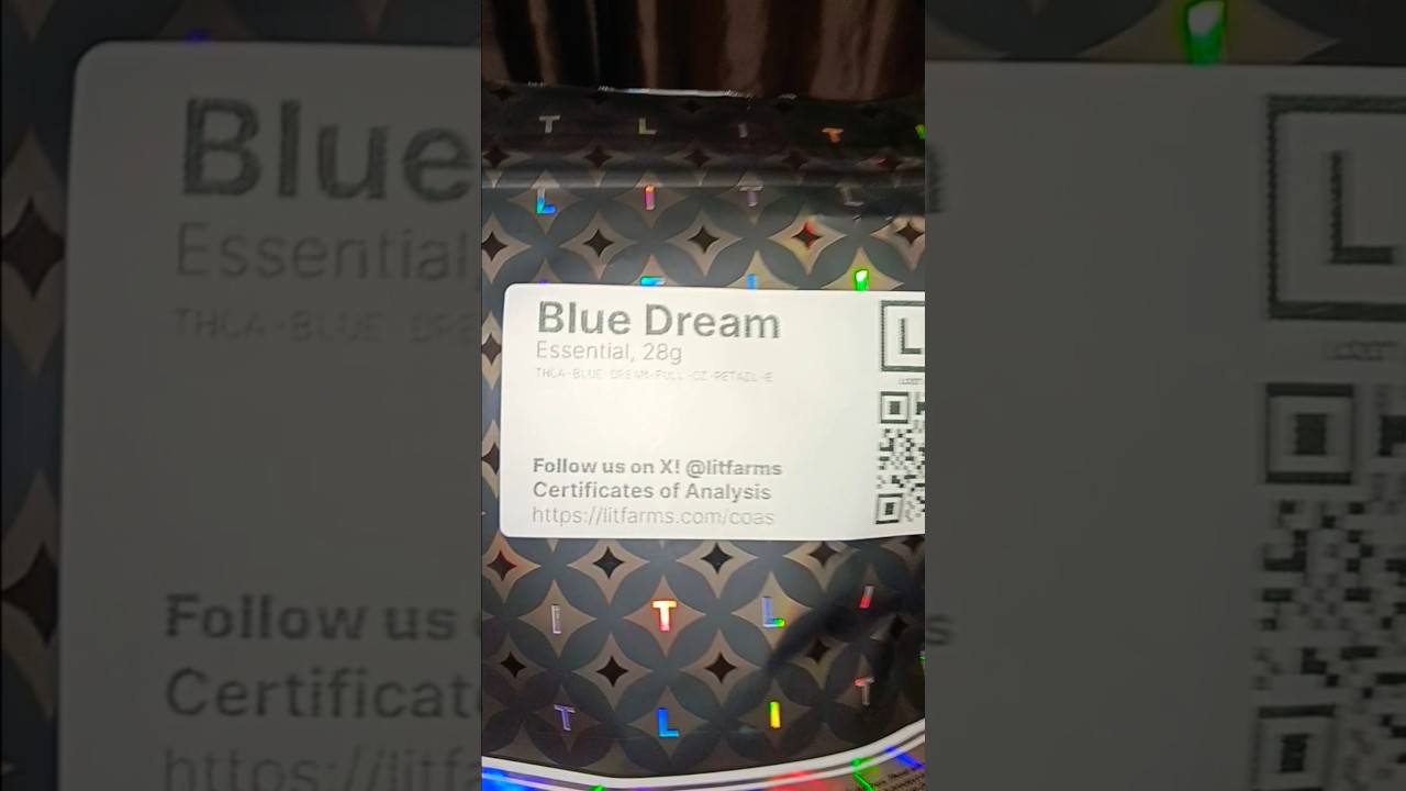 LIT Farms THCA Flower Blue Dreams #cannabiseducation #hemphealing #explore