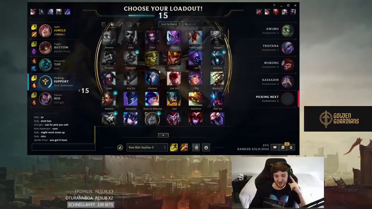 Nisqy vs HolyPhoneix | Closer'in Yayınında| Kaynak: Esporin