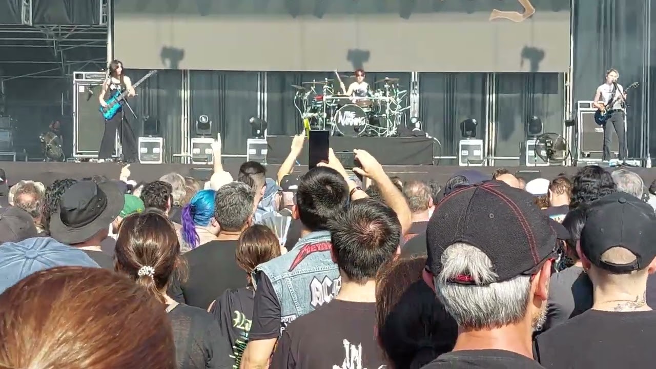 The Warning - Sick - Live - Barcelona Rock Fest, 7th of July 2024 #thewarning