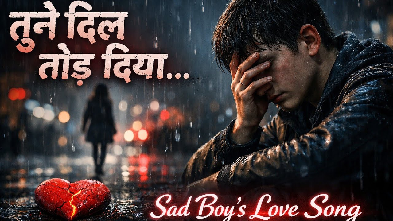 💔 तूने दिल तोड़ दिया | Sad Boy’s Love Song | Emotional Heart Touching Lyrics