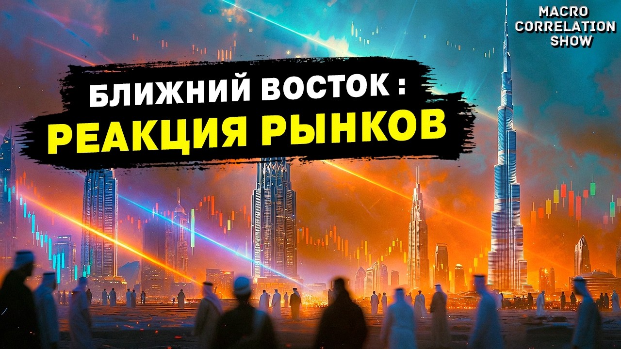 Конфликт на Ближнем Востоке и рынки | Oil, Gold, Bitcoin & Market Impact