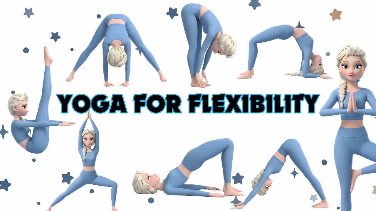 Mindful Yoga with Elsa | Yoga for Kids | Yoga for Flexibility, Calmness, Confidence & Stability