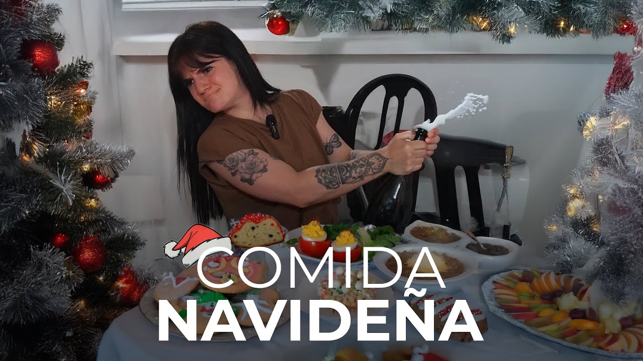 UN DIA COMIENDO COMIDA NAVIDE&Ntilde;A