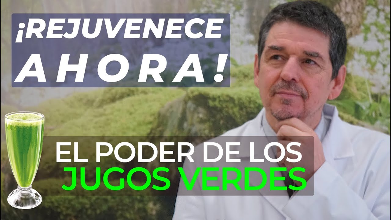 ¡Rejuvenece tu cuerpo y tu mente! JUGOS VERDES, UN MILAGRO NATURAL🍵🍵
