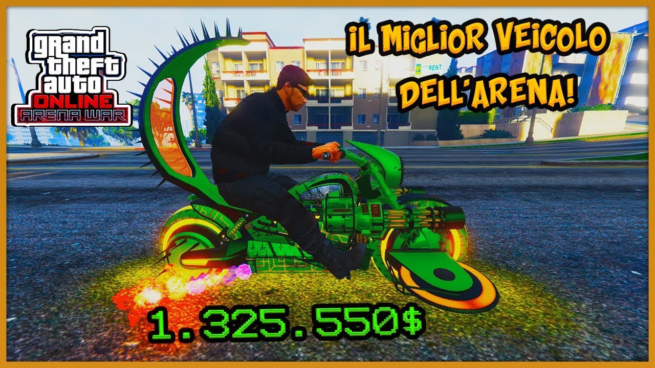 IL MIGLIOR VEICOLO DA USARE NELL'ARENA SU GTA 5 ONLINE! (MOTO 