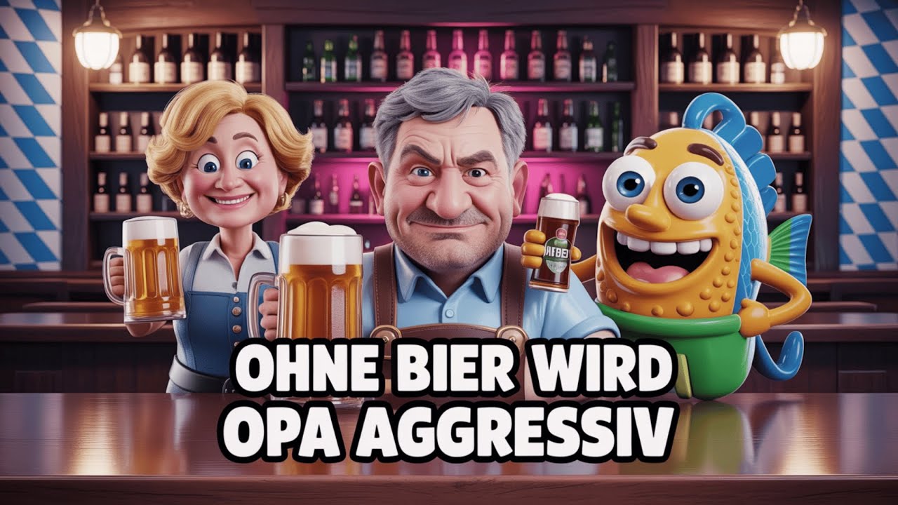 Ohne Bier wird Opa aggressiv 🍻 Der lustigste Rentner-Schlager