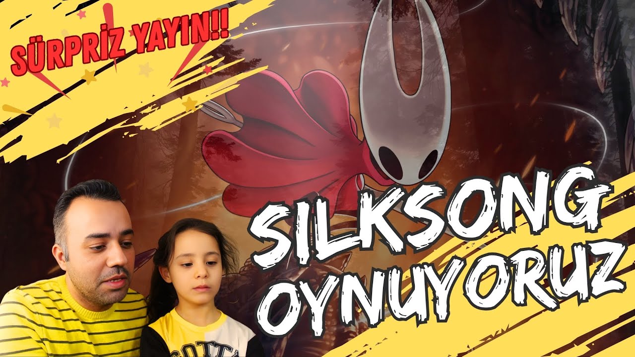 Simge'nin Doğum Günü İçin En Sevdiği Oyunu Oynuyoruz - Hollow Knight: Silksong Yayını!