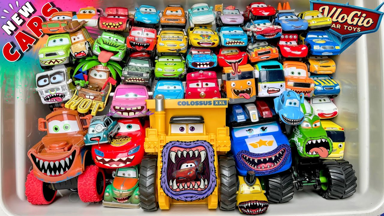 Disney Pixar Cars Unboxing Review | Lightning McQueen, Tow Mater, Doc Hudson, Sally Carrera, Cruz