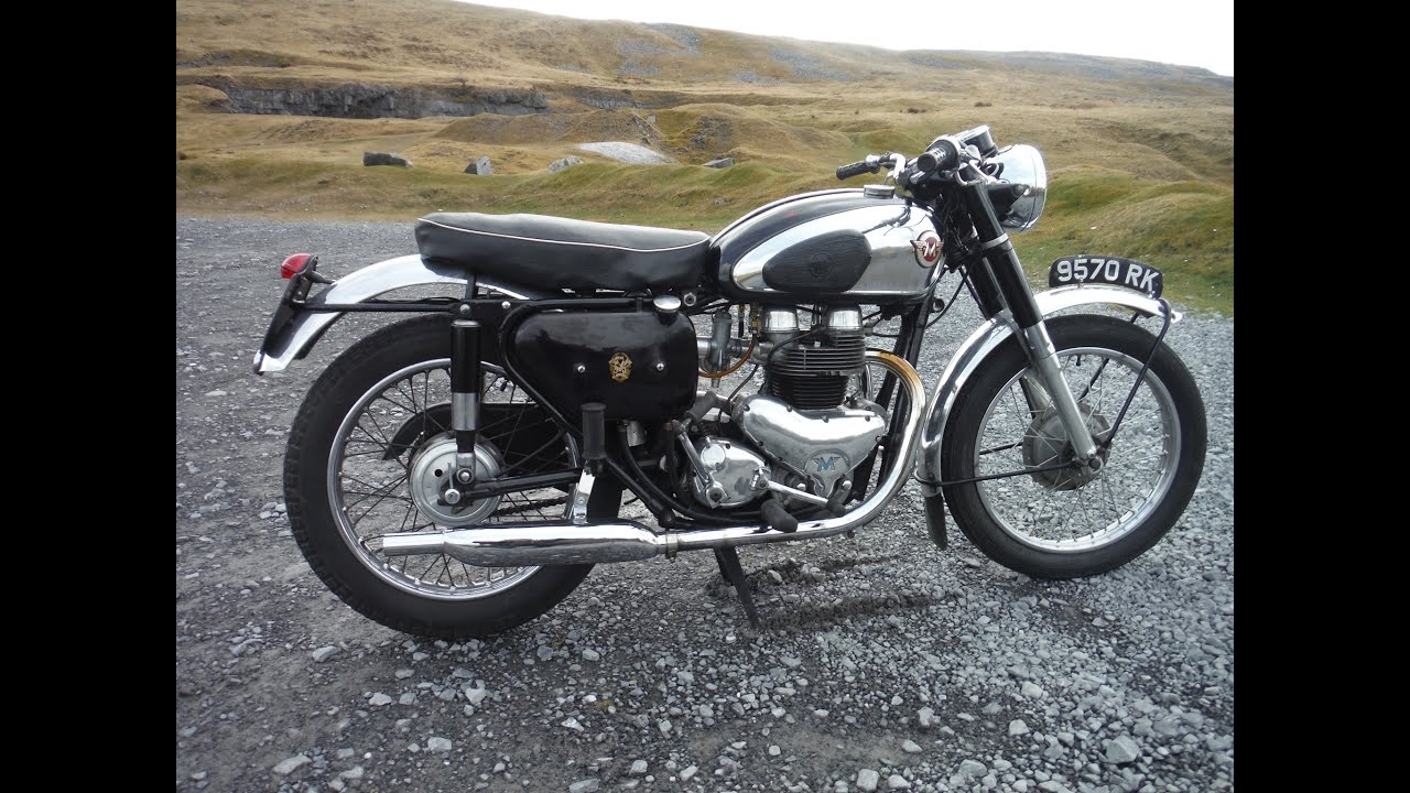 Matchless G12 CSR discussed and ridden up and back down Black Mountain to check all is well.