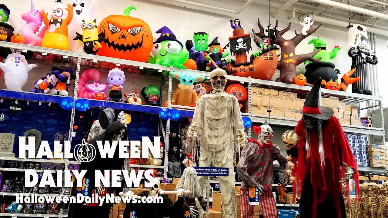 Lowe's Halloween 2023 Full Store Walkthrough, Animatronics, Inflatables, Blow Molds! | HalloHunting