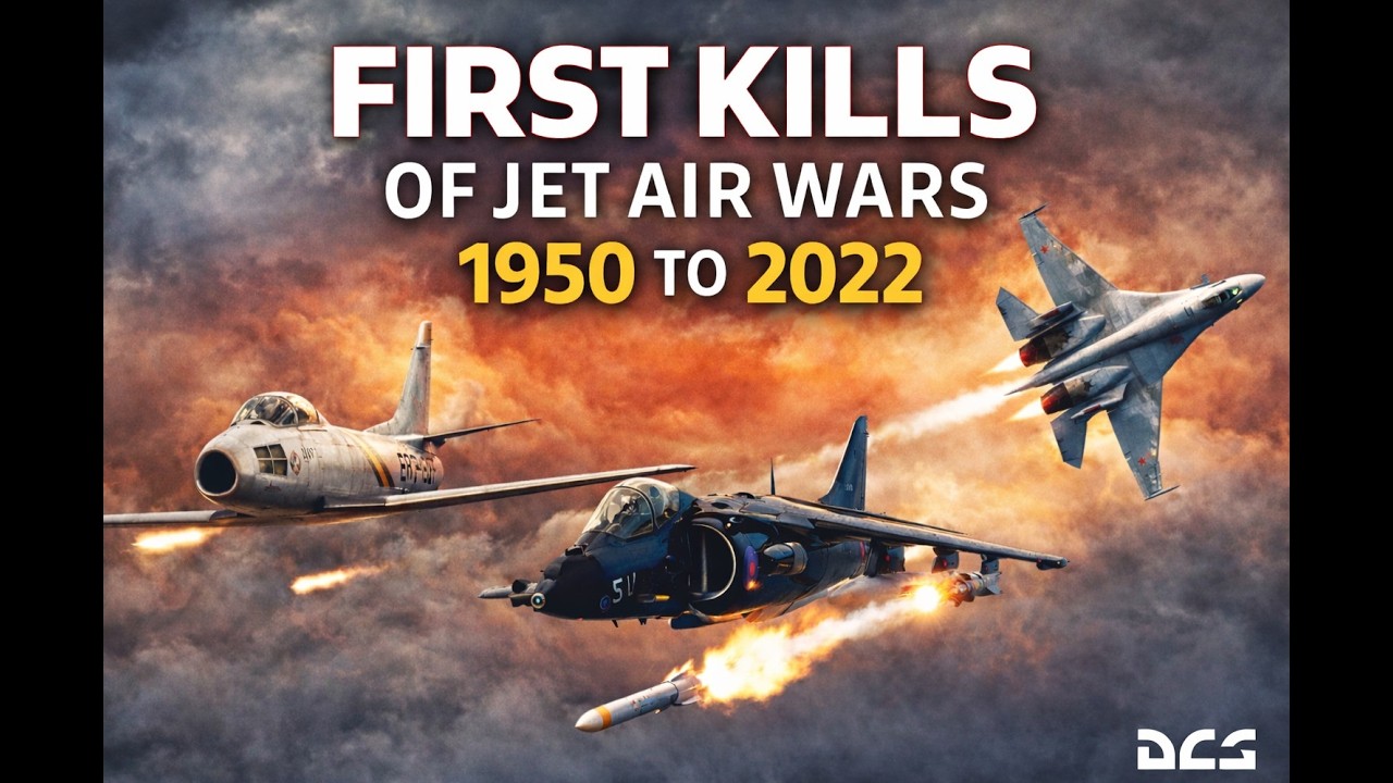 DCS - First Kills of Jet Air Wars 1950 to 2022 