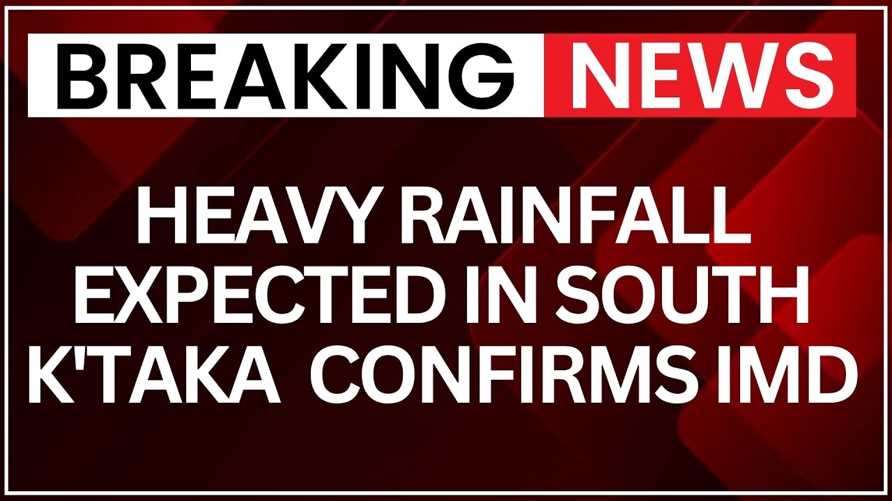 IMD Issues Rain Warning for South Karnataka: Bengaluru Likely to Witness Intense Showers | NewsX