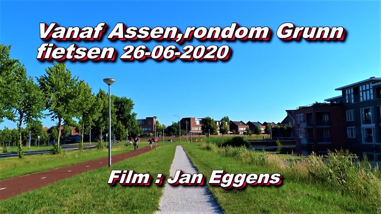 Vanaf Assen,rondom Grunn fietsen 26 06 2020