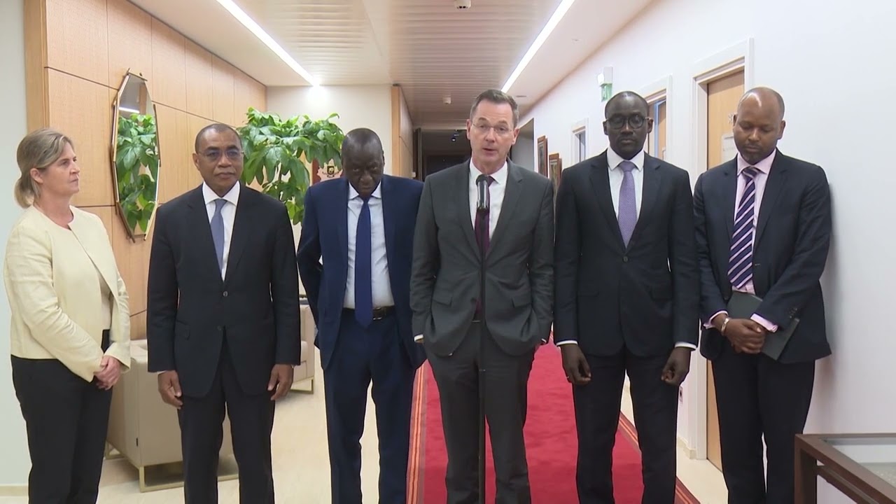 Le Vice-Président de la Banque Mondiale reçu par le Président  Alassane Ouattara