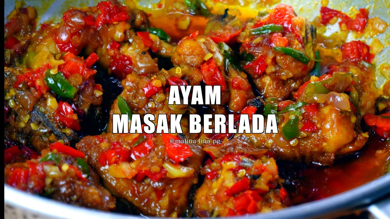 cara buat ayam goreng cili padi simple sedap | ayam berlada malina lina pg | lauk pauk harian mudah