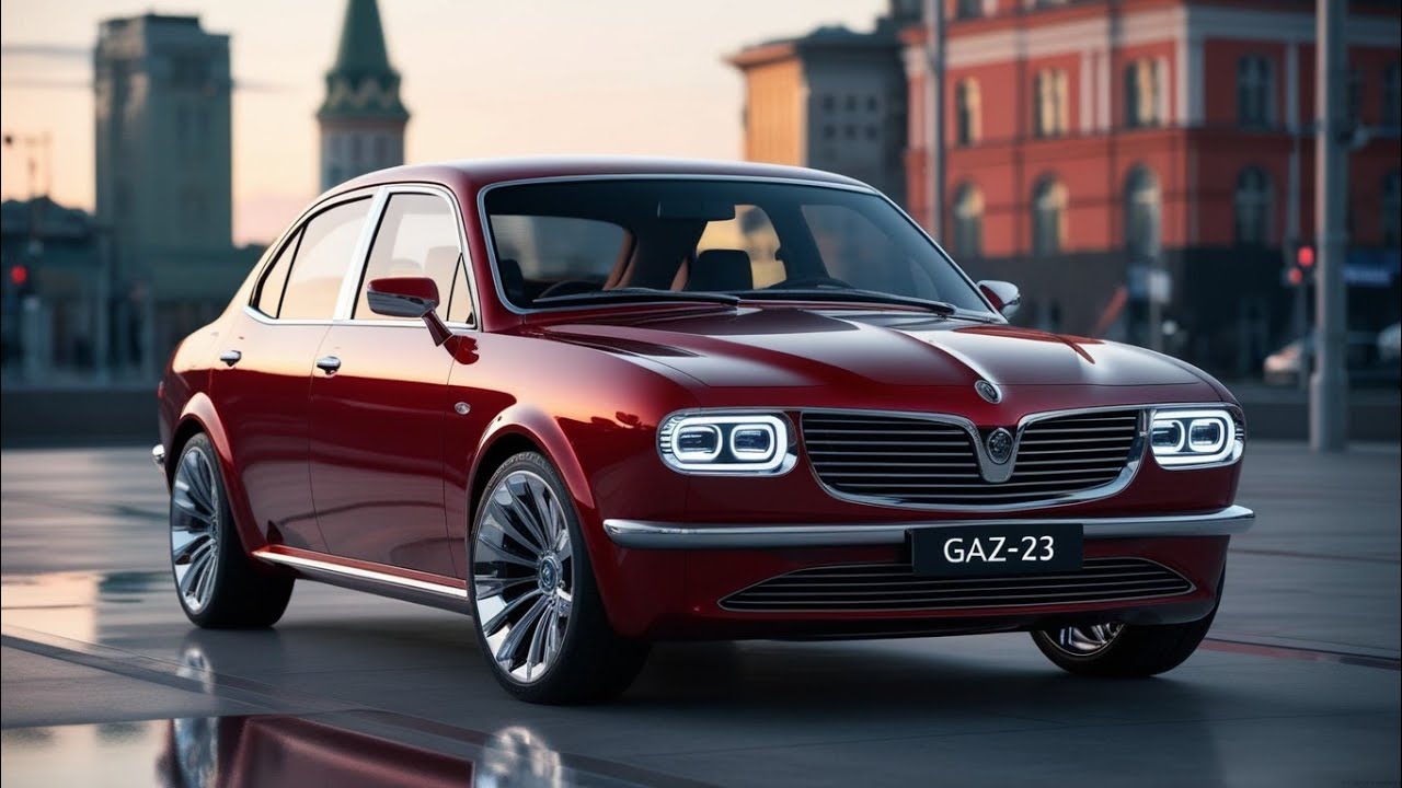 «GAZ-23 VOLGA 2026 — Легенда СССР вернулась и взорвала авто-рынок!»