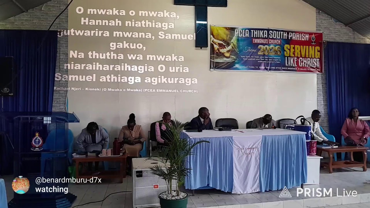 Live streaming of PCEA  Emmanuel Church (Thika South Parish)