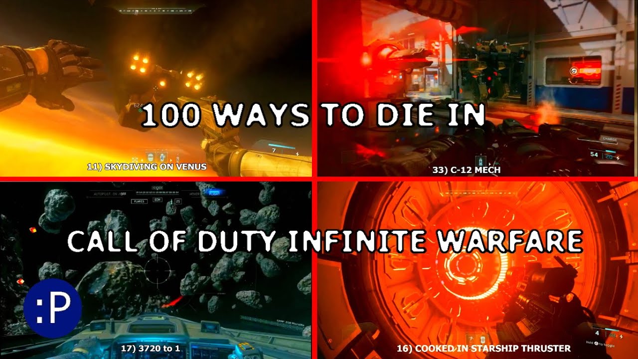100 Ways to Die in Call of Duty: Infinite Warfare