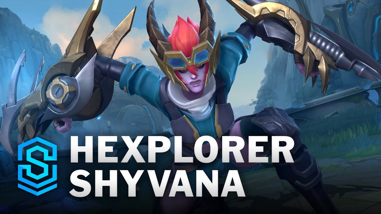 Hexplorer Shyvana Wild Rift Skin Spotlight