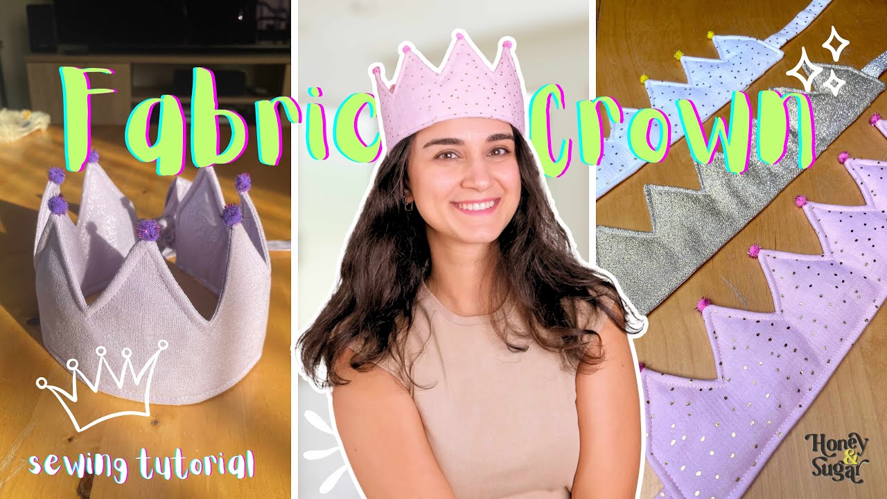 Пошив тканевой короны 👑 | Простой костюм своими руками + пошаговая инструкция по пошиву