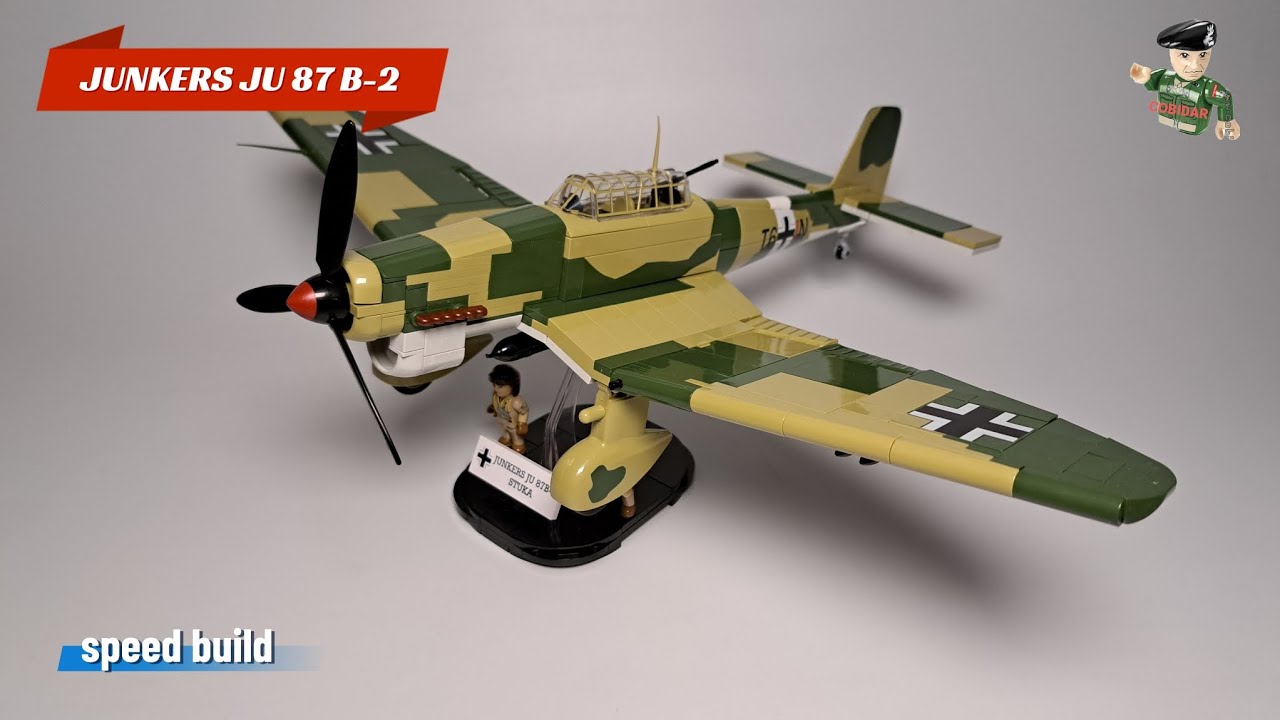JUNKERS JU 87 B-2 -   COBI 5748 (speed build)