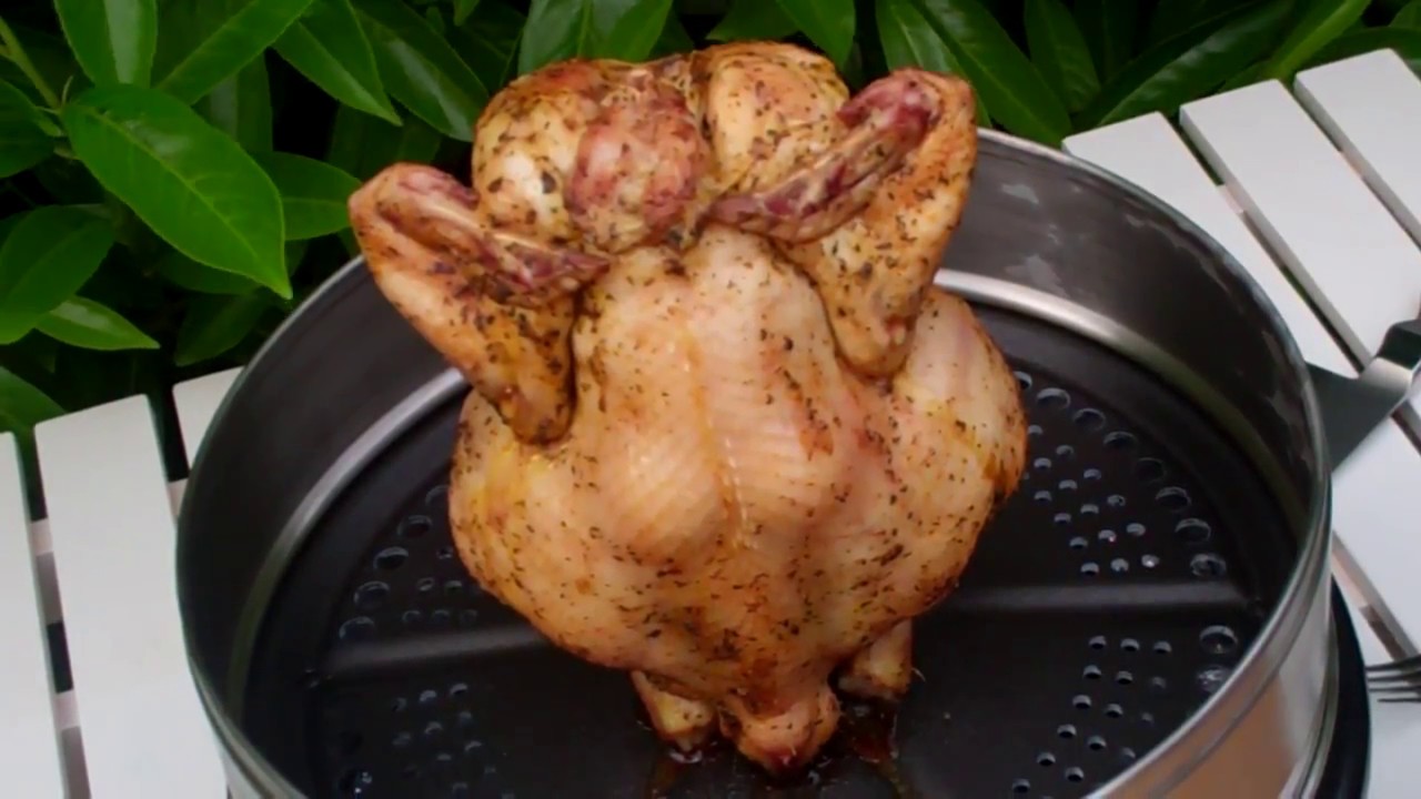 Beer Can Chicken bereid op de compact COBB tafel barbecue!