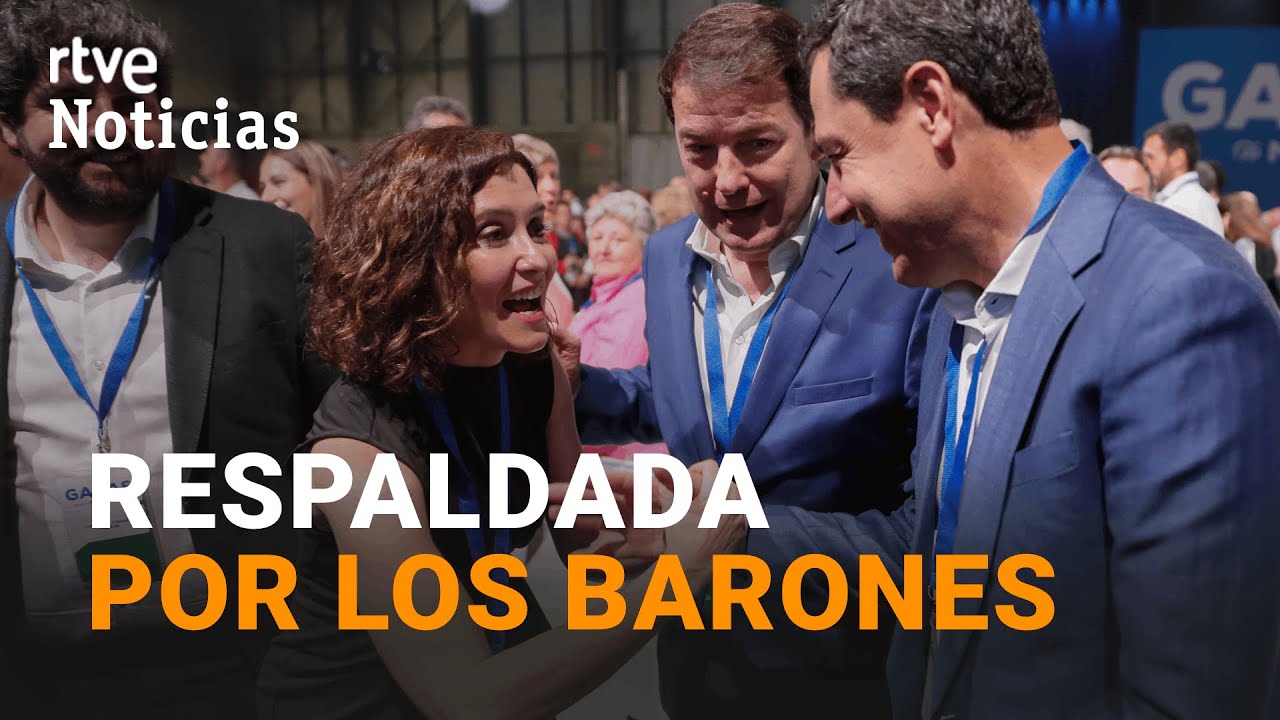 AYUSO renueva la DIRECCIÓN del PP de MADRID e integra a ALMEIDA | RTVE Noticias