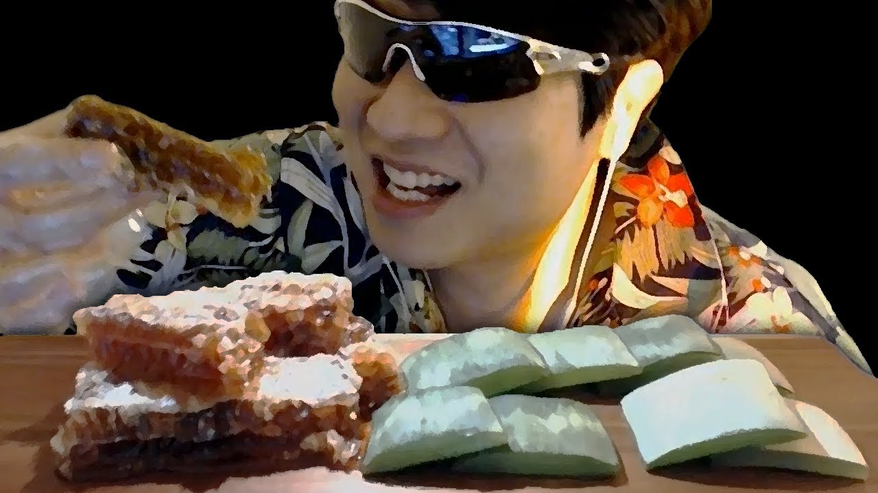 미친육즙줄줄,,! 벌집꿀 & 알로에 먹방입니다!!
