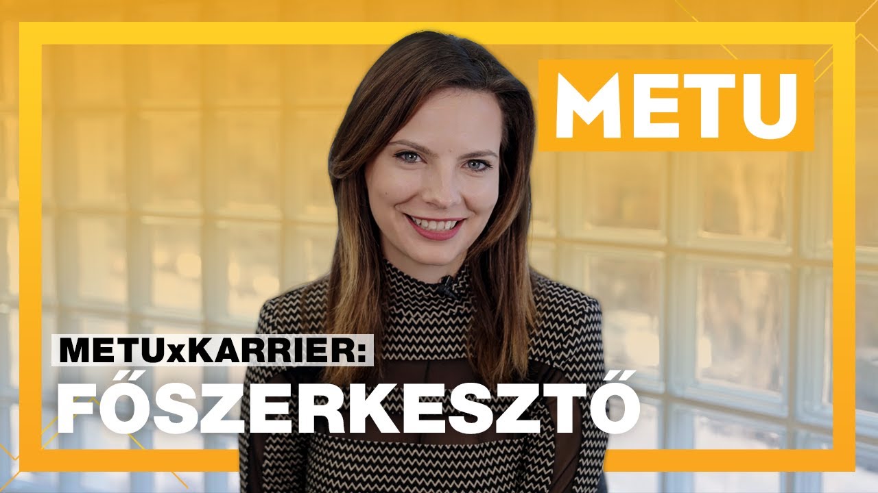 METU x KARRIER- Hogyan lehetek újságíró? | METU