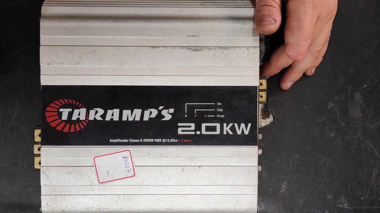 Passo a passo reparo modulo potencia taramps 2 0kw