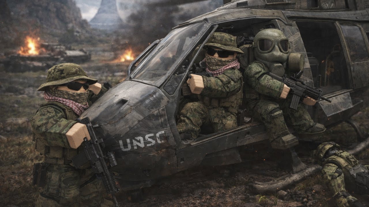 La URF derrota y roba al UNSC