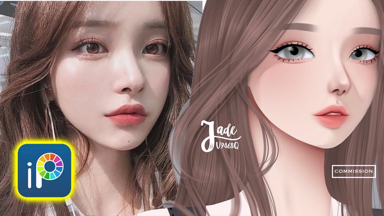 COMMISSION EDIT | HOW TO EDIT ZEPETO CHARACTER | IBISPAINT X | JADIE