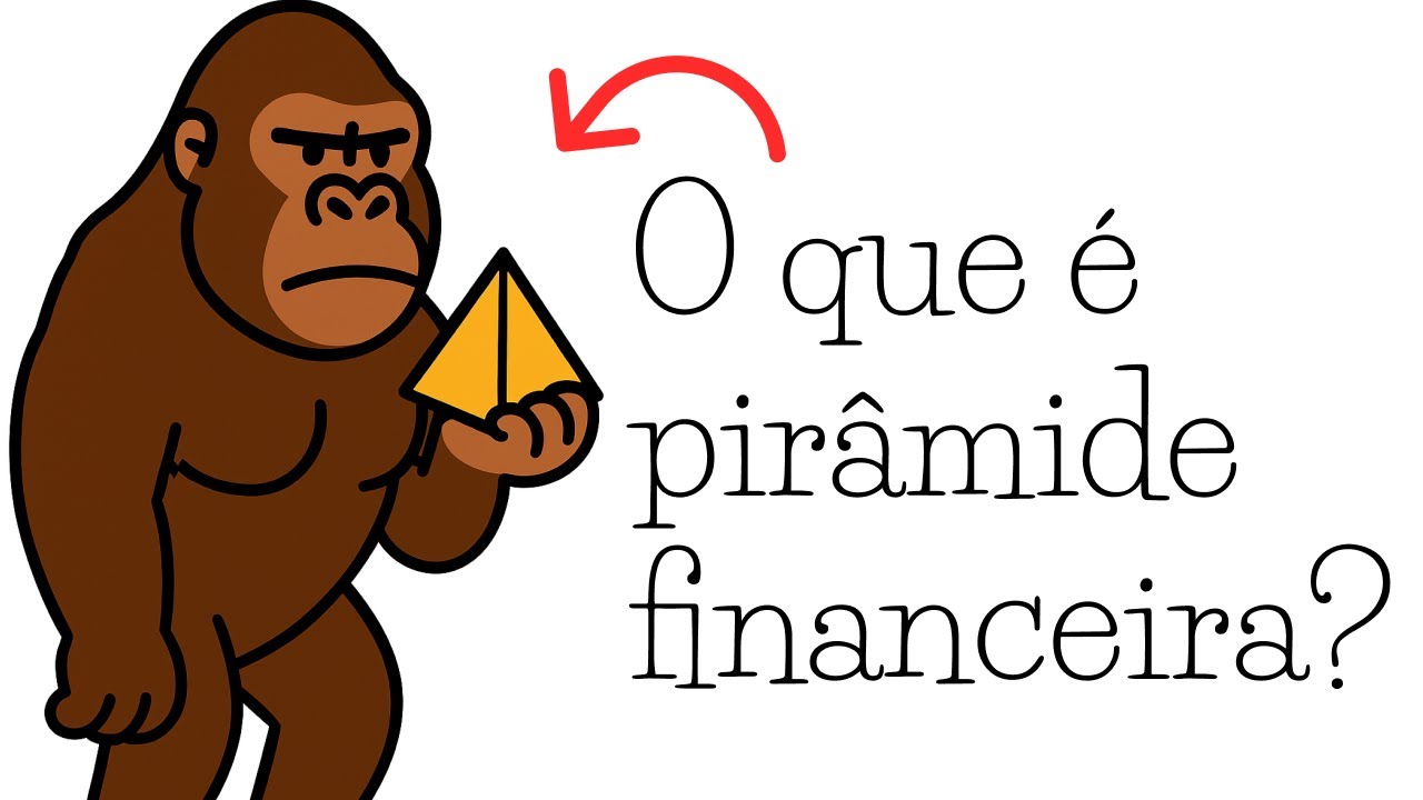 Pir&acirc;mide financeira explicada com bananas (Entenda antes de cair)