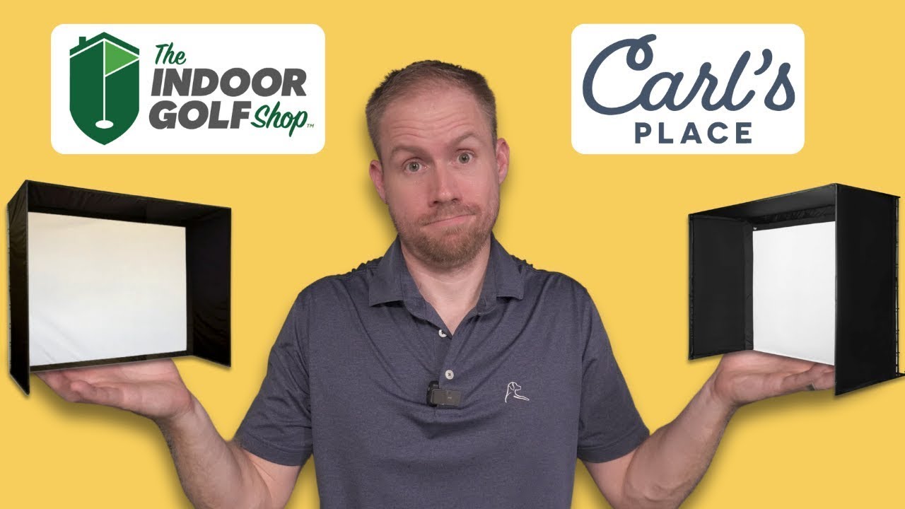 Корпуса для гольф-симуляторов: Carl's Place C-Series против Indoor Golf Shop SIG