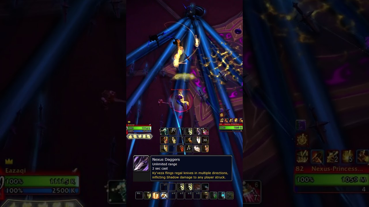 How to BEAT Nexus-Princess Ky'veza (??) WoW 11.2  #worldofwarcraft  #letmesoloher #kyvezaguide